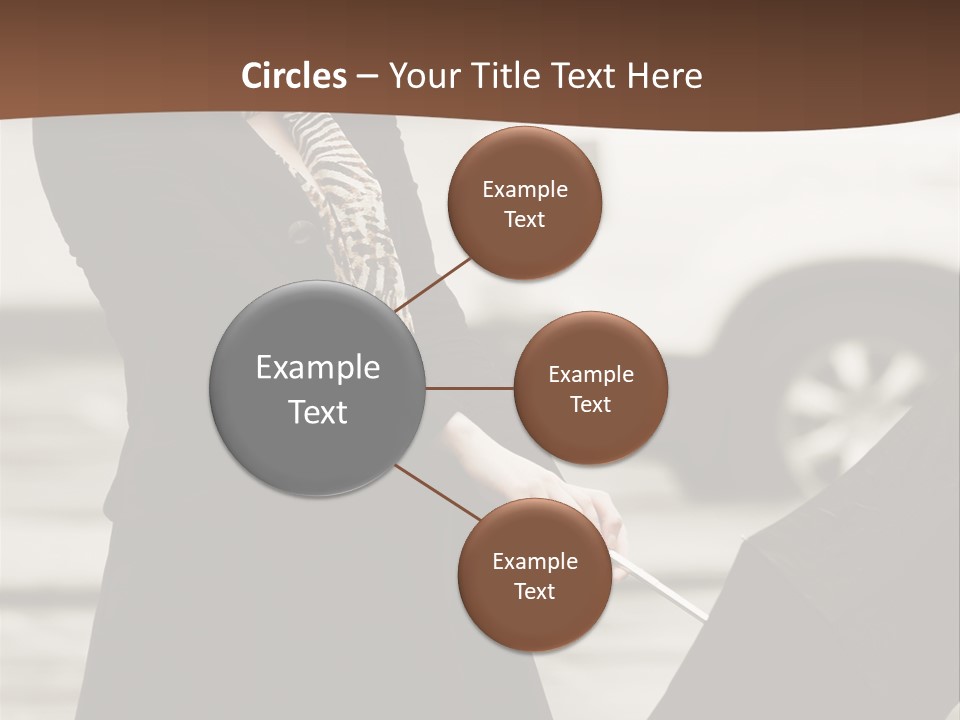 Blond Face Day PowerPoint Template