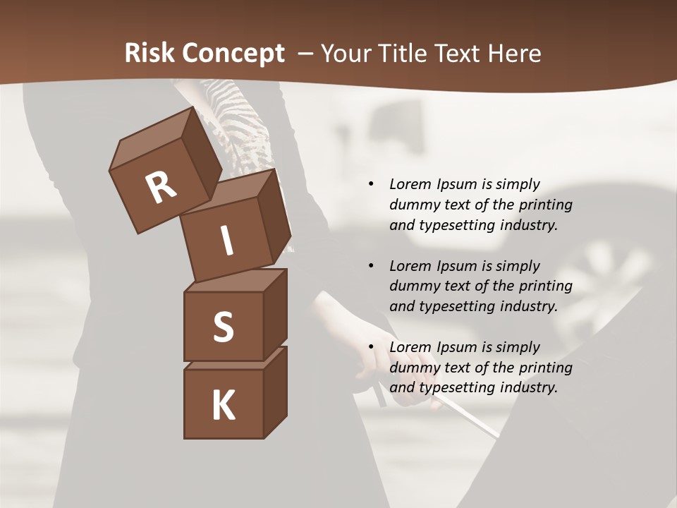 Blond Face Day PowerPoint Template