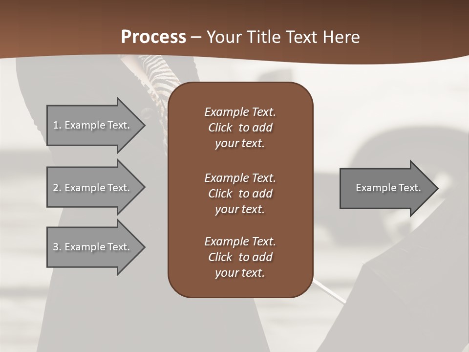 Blond Face Day PowerPoint Template