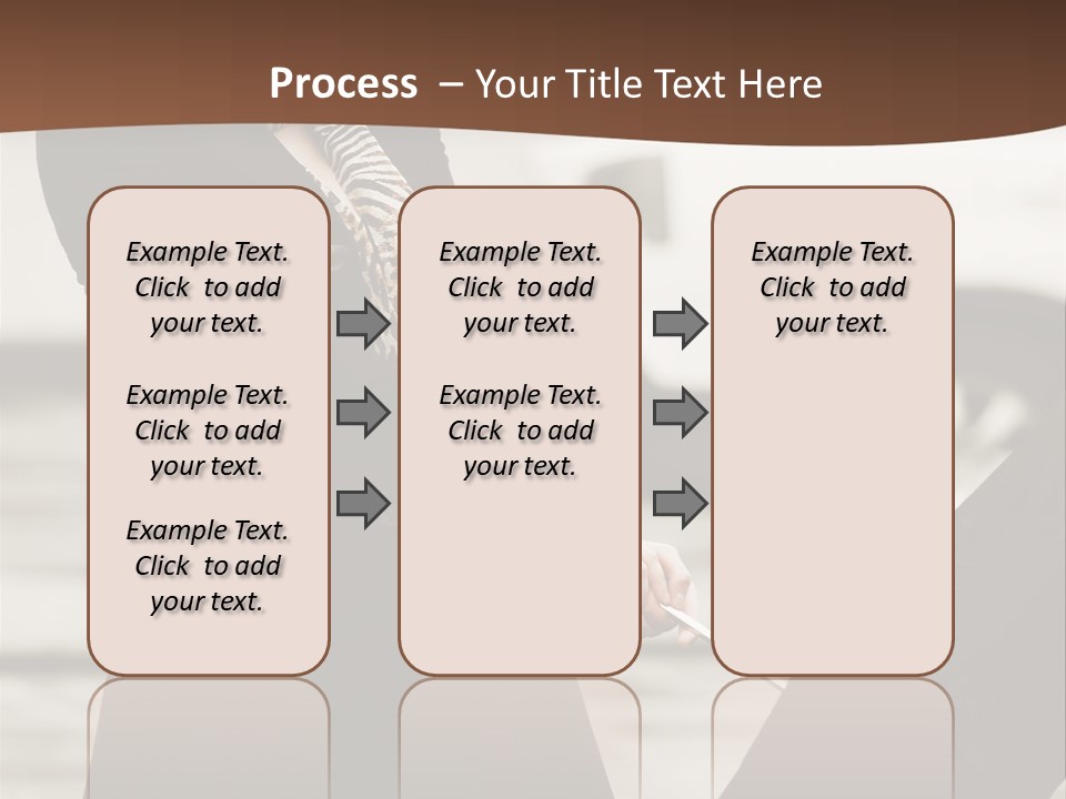 Blond Face Day PowerPoint Template