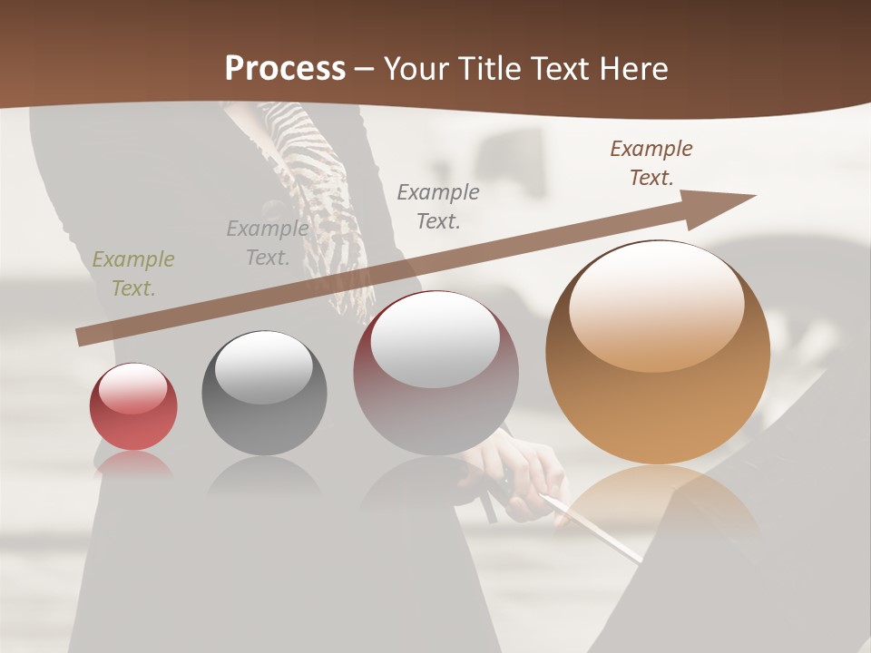 Blond Face Day PowerPoint Template