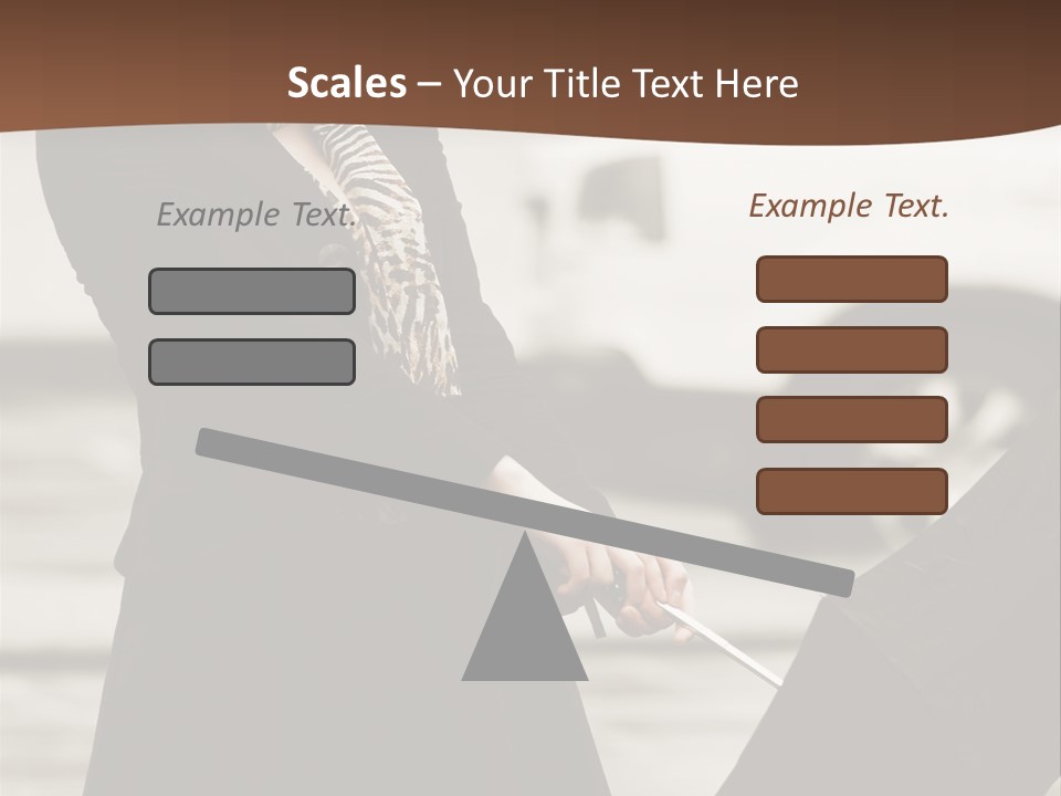 Blond Face Day PowerPoint Template