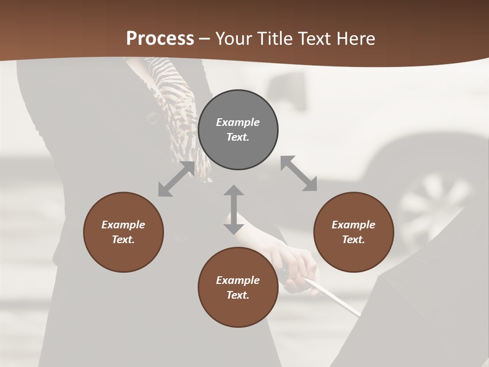 Blond Face Day PowerPoint Template