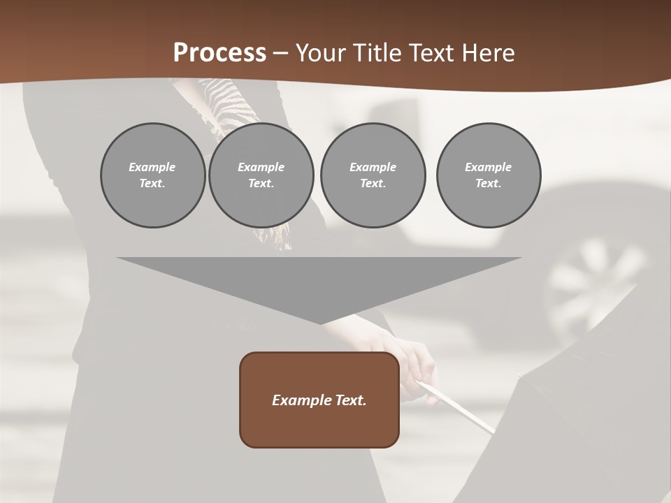 Blond Face Day PowerPoint Template