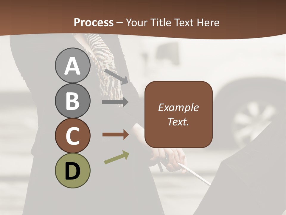 Blond Face Day PowerPoint Template