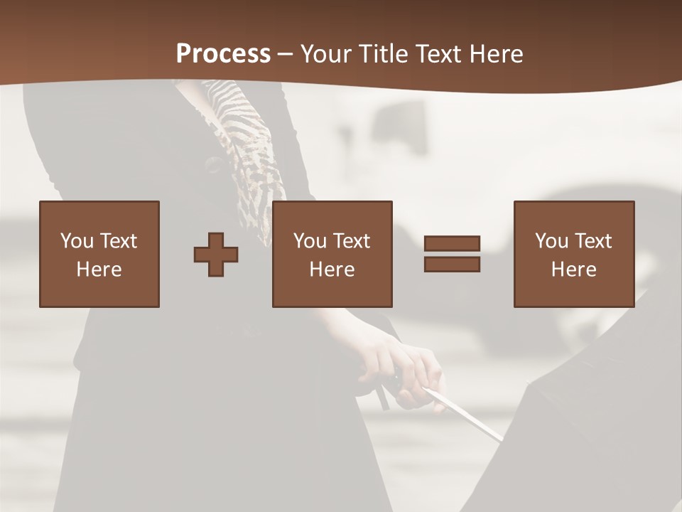 Blond Face Day PowerPoint Template