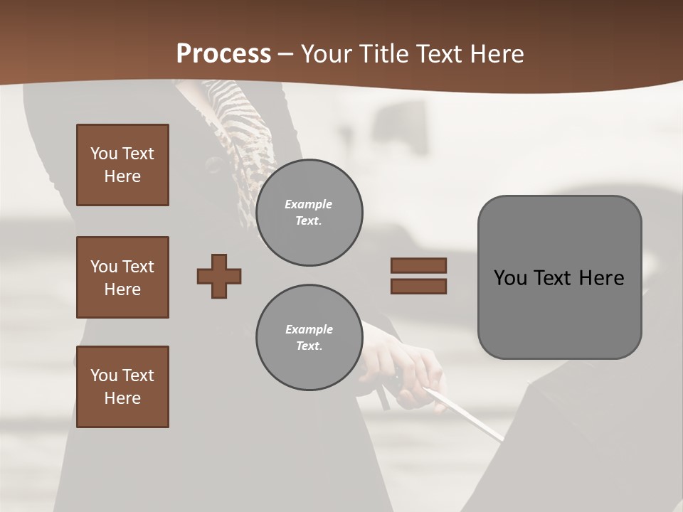 Blond Face Day PowerPoint Template