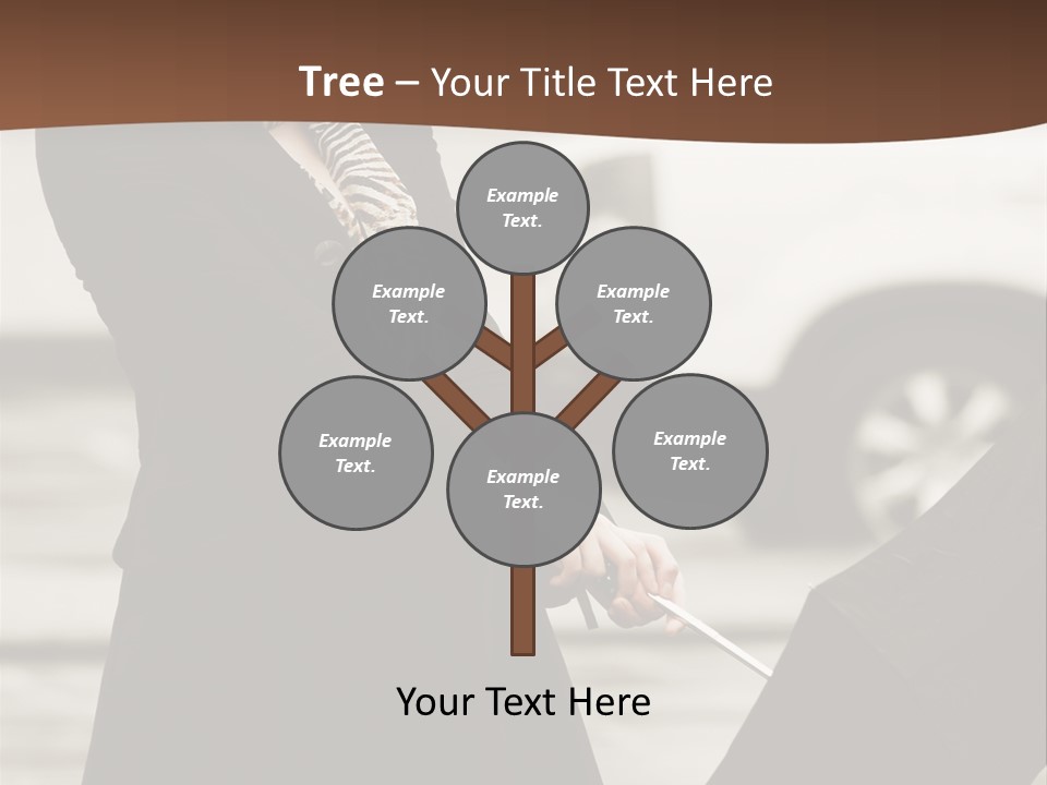 Blond Face Day PowerPoint Template