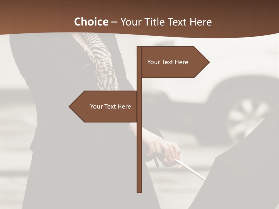 Blond Face Day PowerPoint Template