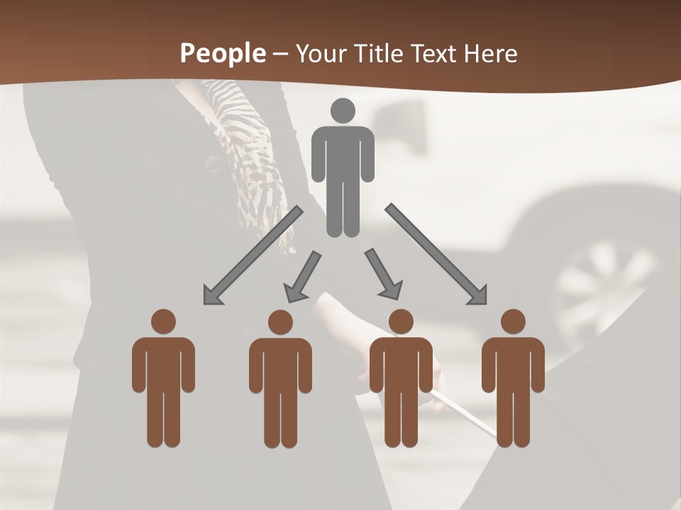 Blond Face Day PowerPoint Template