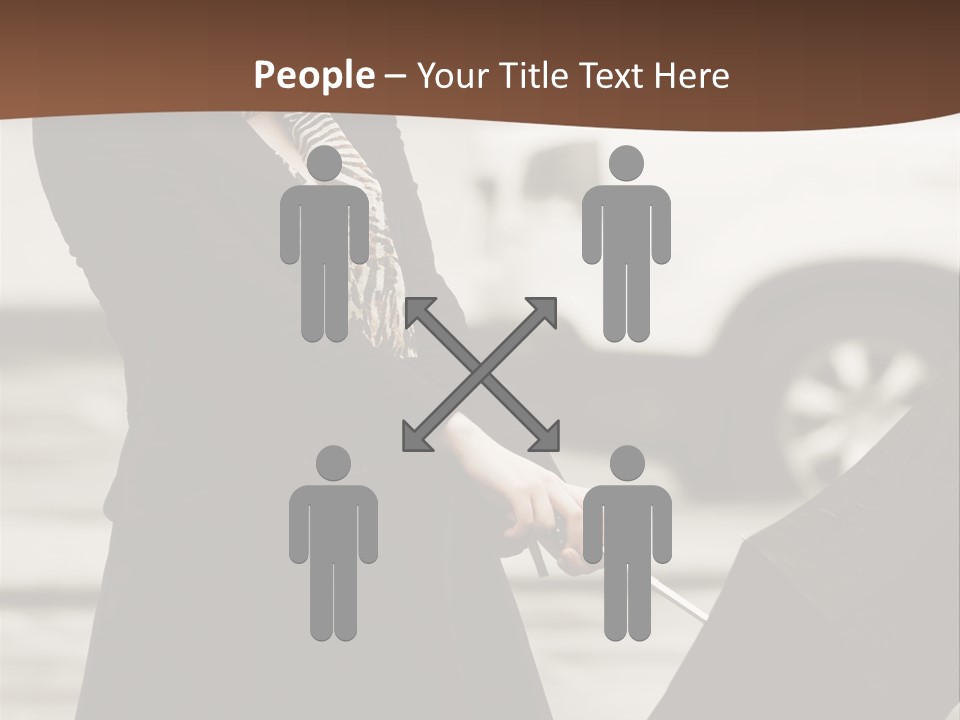 Blond Face Day PowerPoint Template