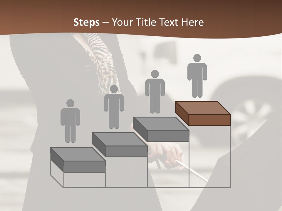 Blond Face Day PowerPoint Template