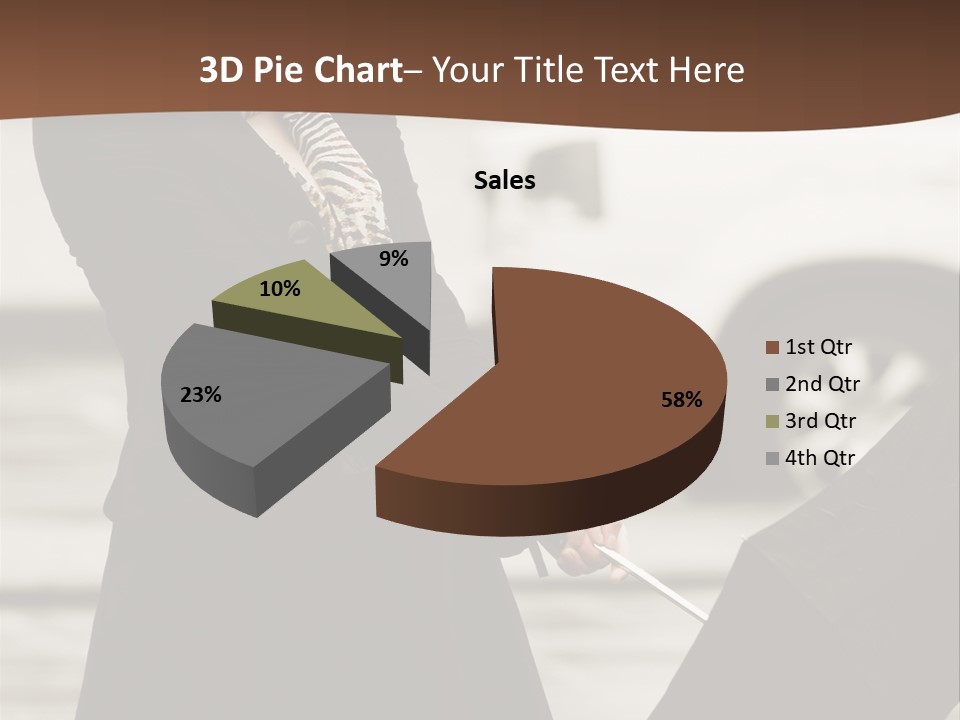Blond Face Day PowerPoint Template