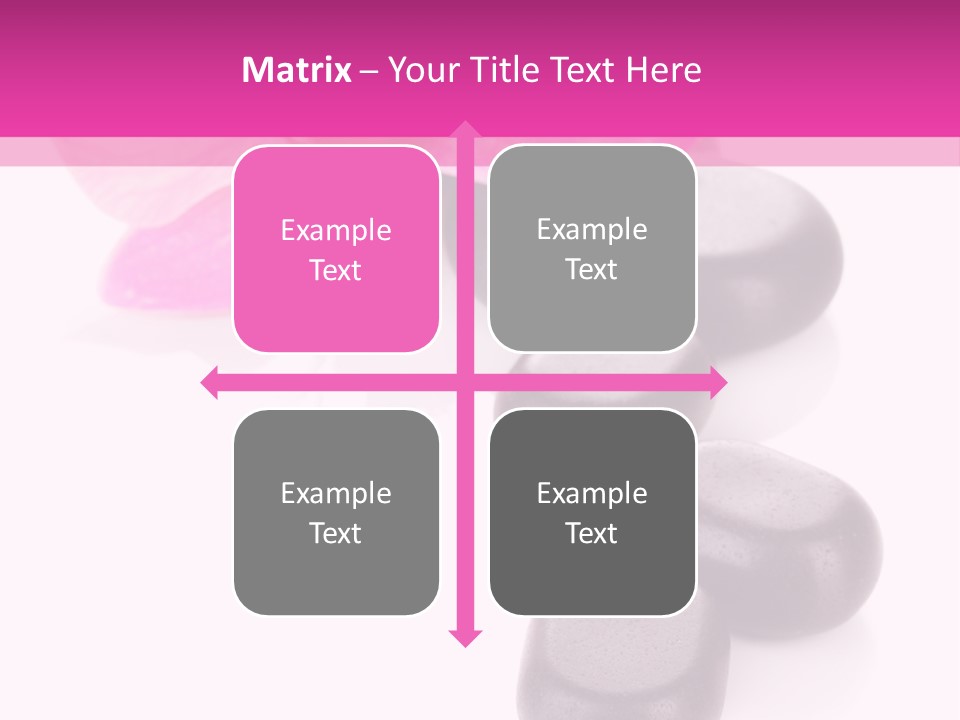Asian Phalenopsis Stack PowerPoint Template