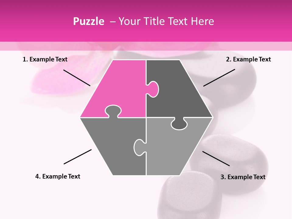 Asian Phalenopsis Stack PowerPoint Template