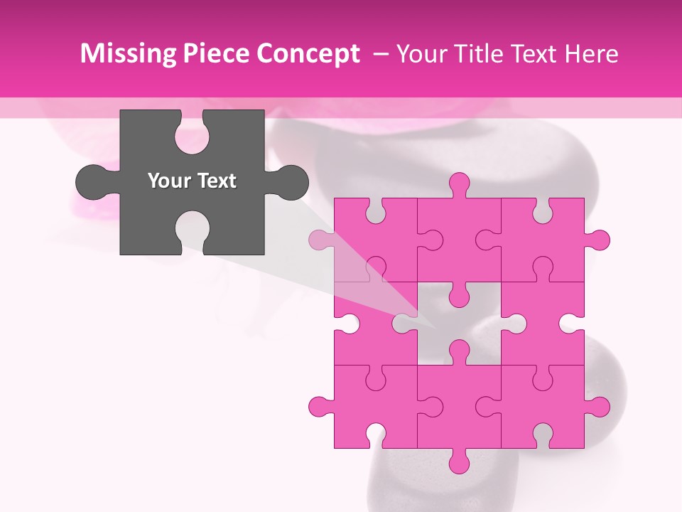 Asian Phalenopsis Stack PowerPoint Template