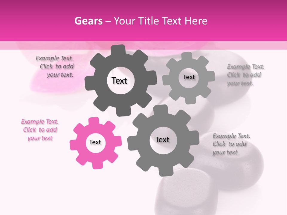 Asian Phalenopsis Stack PowerPoint Template