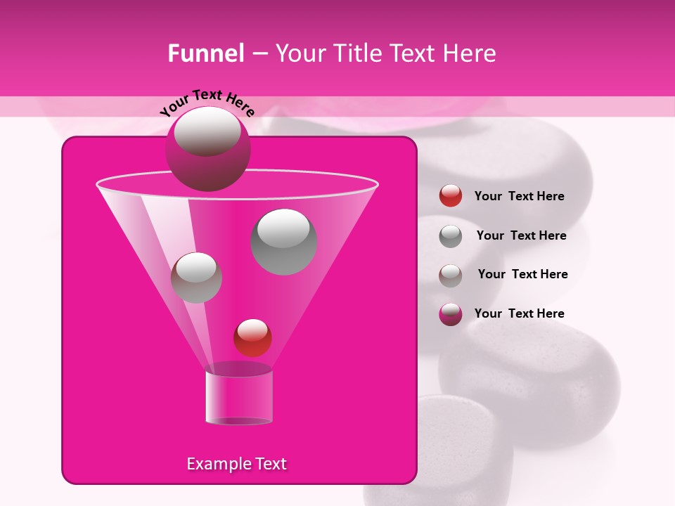 Asian Phalenopsis Stack PowerPoint Template