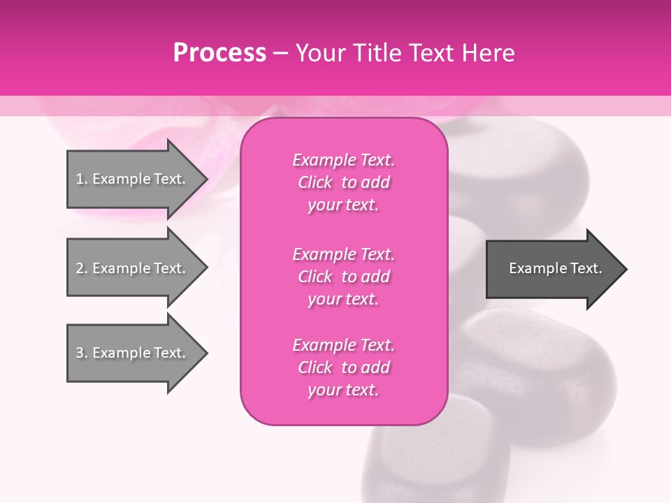 Asian Phalenopsis Stack PowerPoint Template