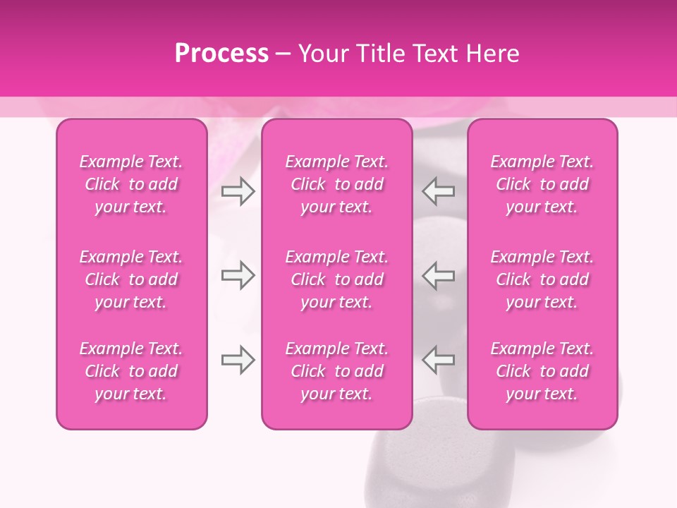 Asian Phalenopsis Stack PowerPoint Template