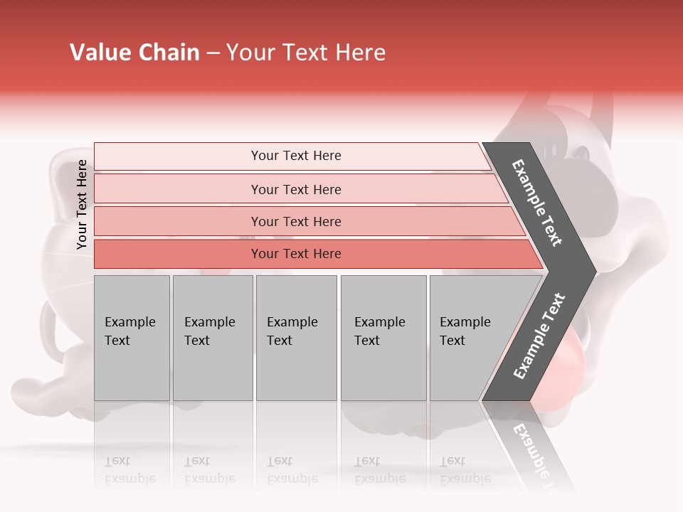 Grey Cute Chase PowerPoint Template