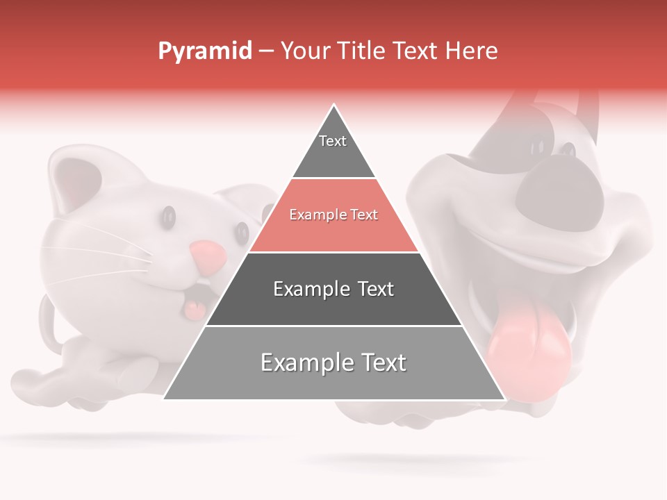 Grey Cute Chase PowerPoint Template