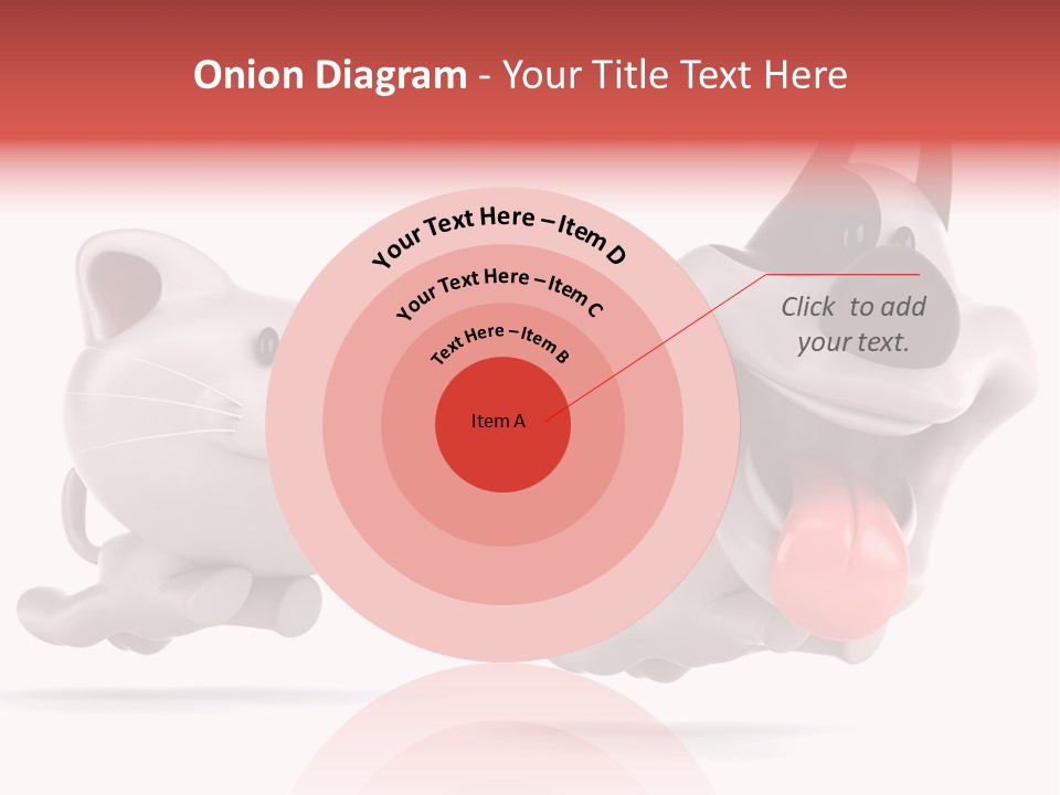 Grey Cute Chase PowerPoint Template