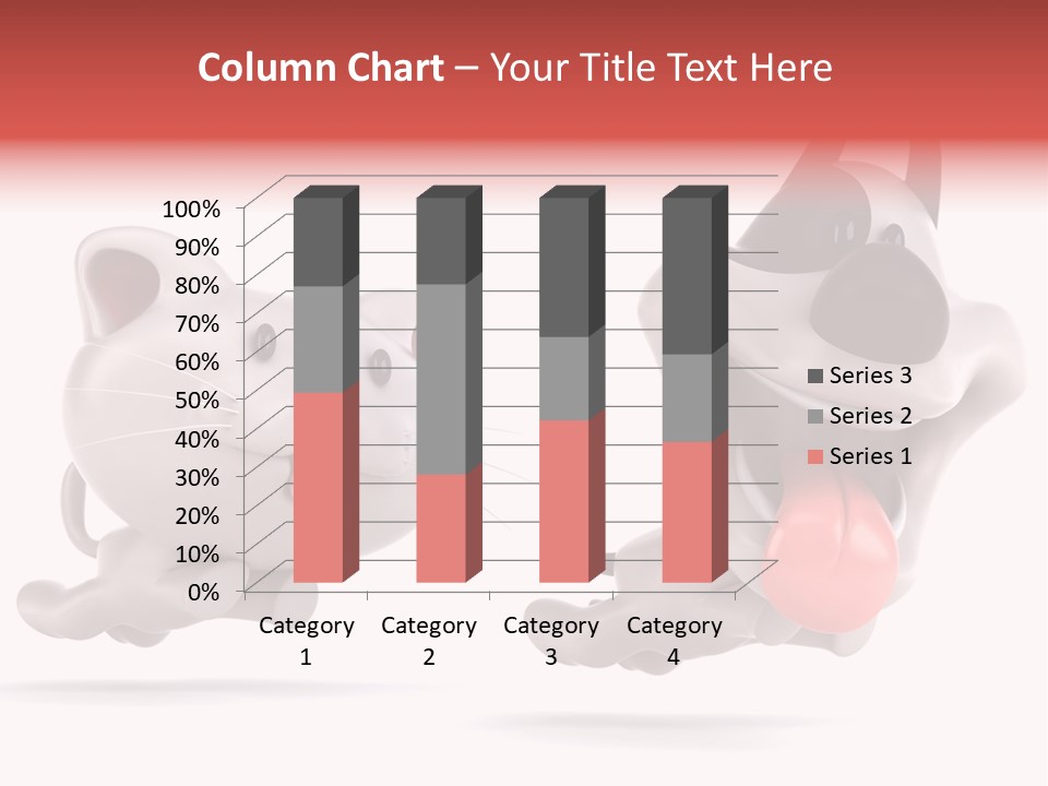 Grey Cute Chase PowerPoint Template