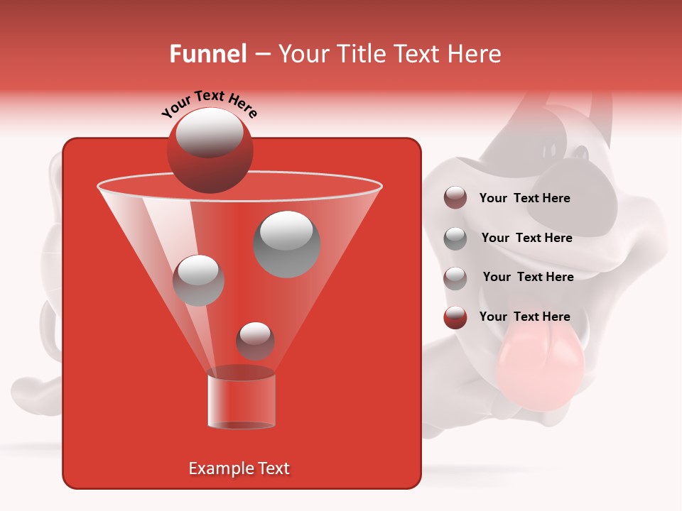 Grey Cute Chase PowerPoint Template