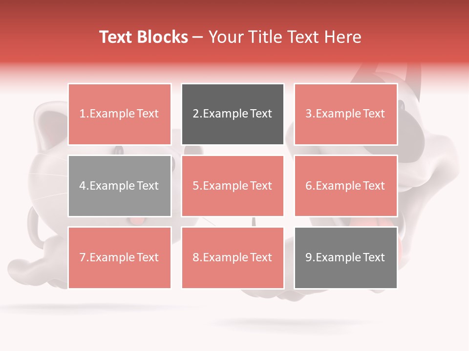 Grey Cute Chase PowerPoint Template