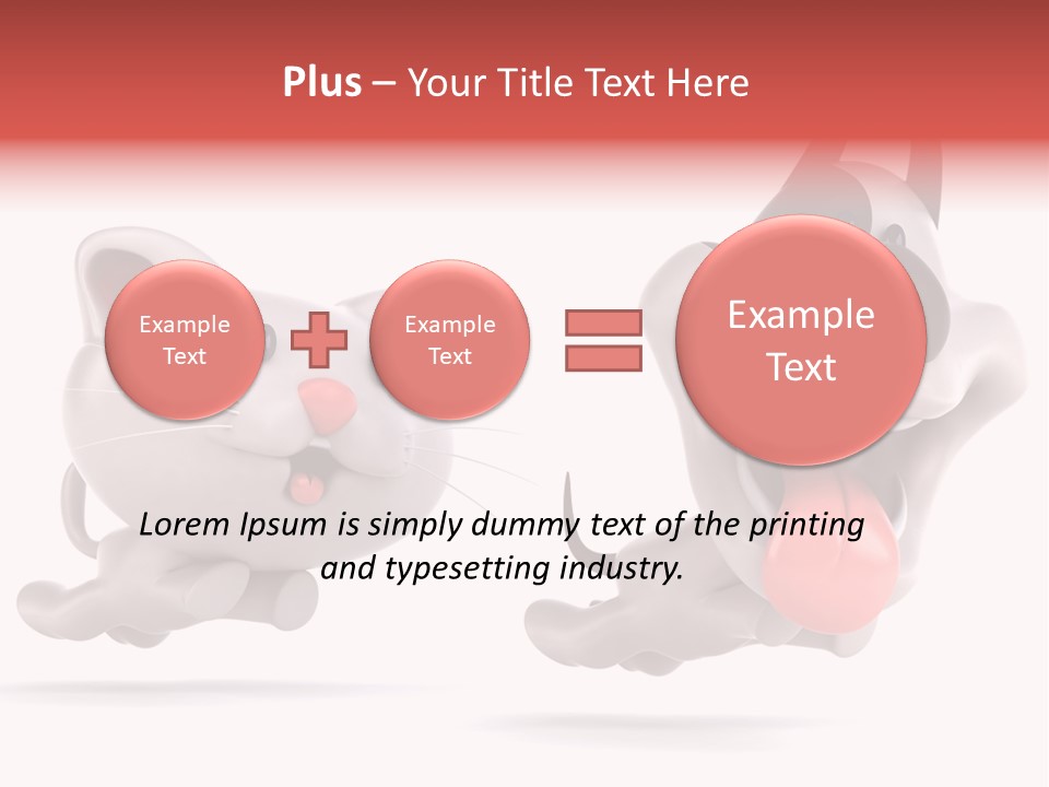 Grey Cute Chase PowerPoint Template