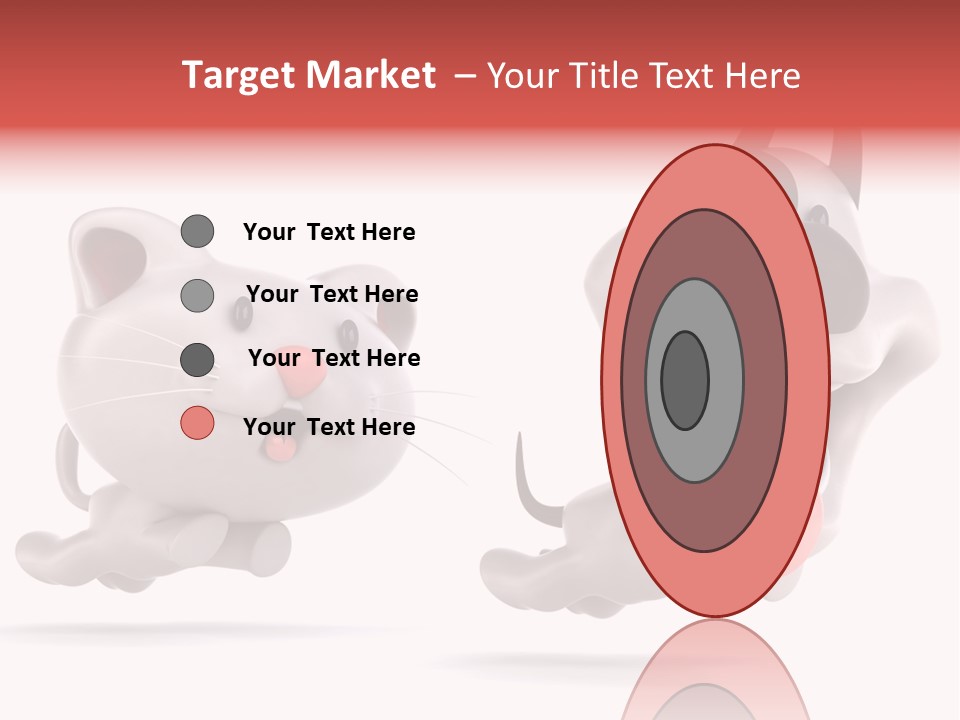 Grey Cute Chase PowerPoint Template