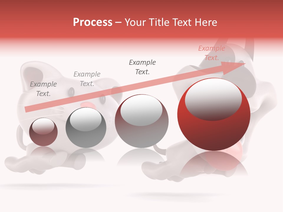 Grey Cute Chase PowerPoint Template