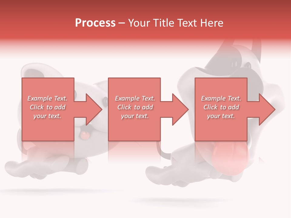 Grey Cute Chase PowerPoint Template