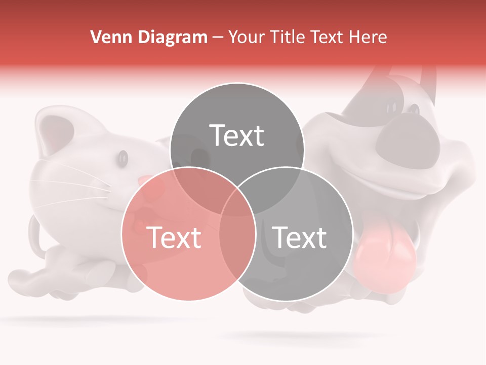 Grey Cute Chase PowerPoint Template