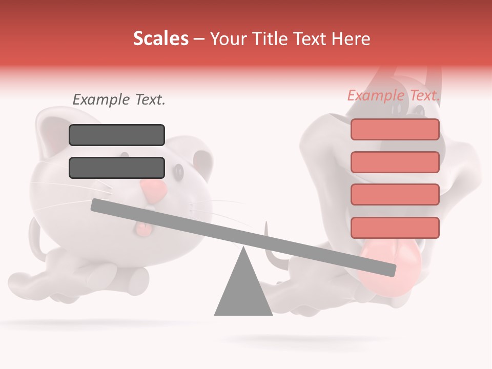 Grey Cute Chase PowerPoint Template