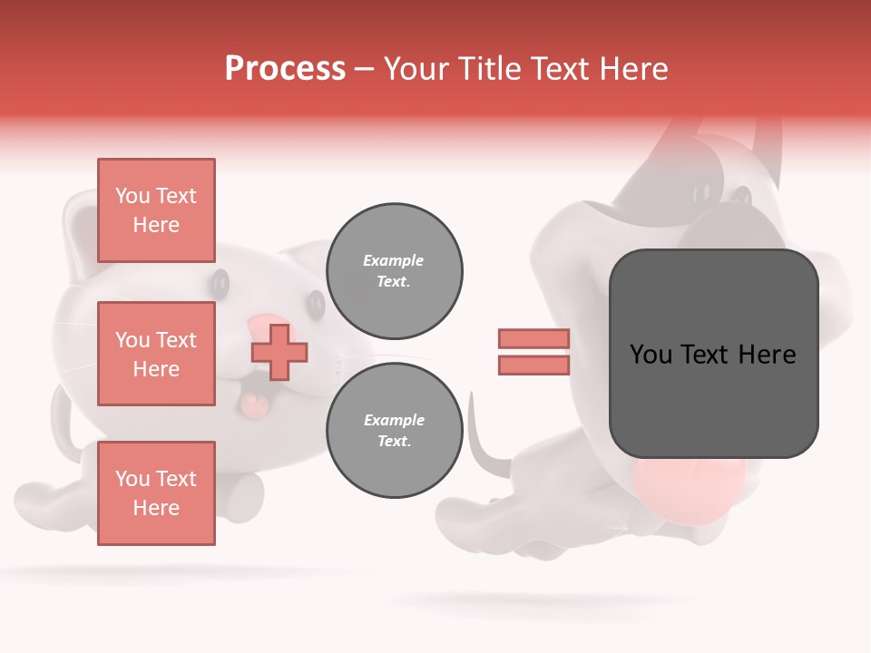 Grey Cute Chase PowerPoint Template