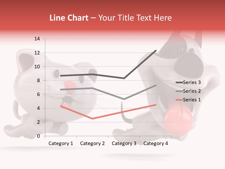 Grey Cute Chase PowerPoint Template