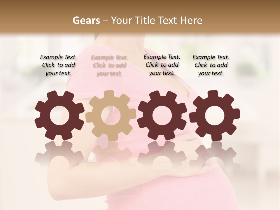 Vertical Lifestyle Indoors PowerPoint Template