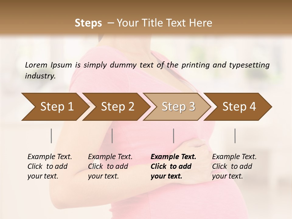 Vertical Lifestyle Indoors PowerPoint Template