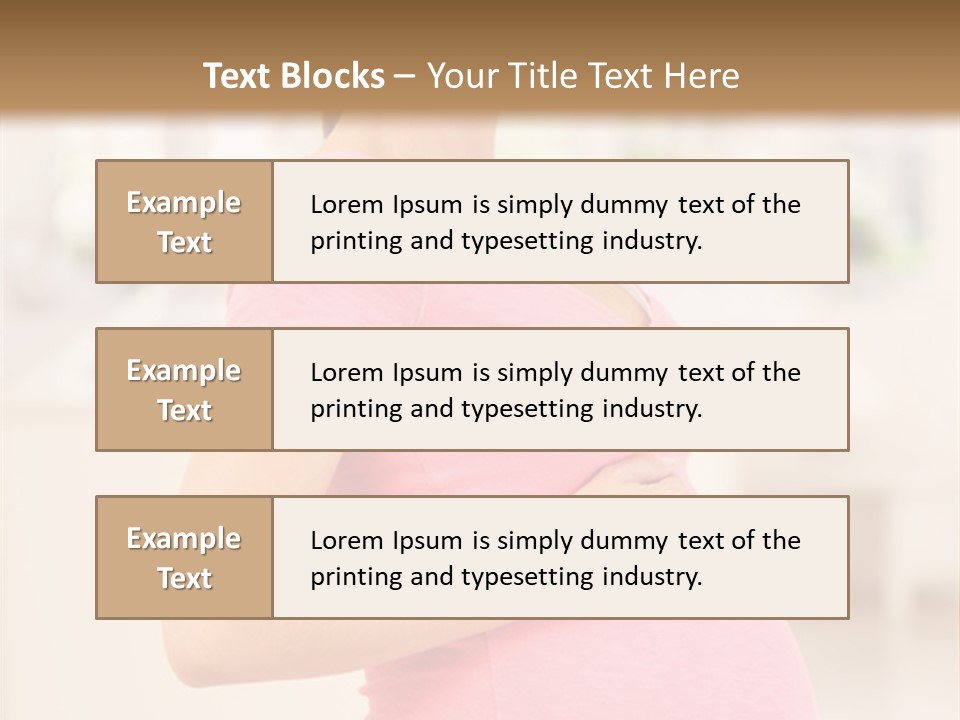 Vertical Lifestyle Indoors PowerPoint Template