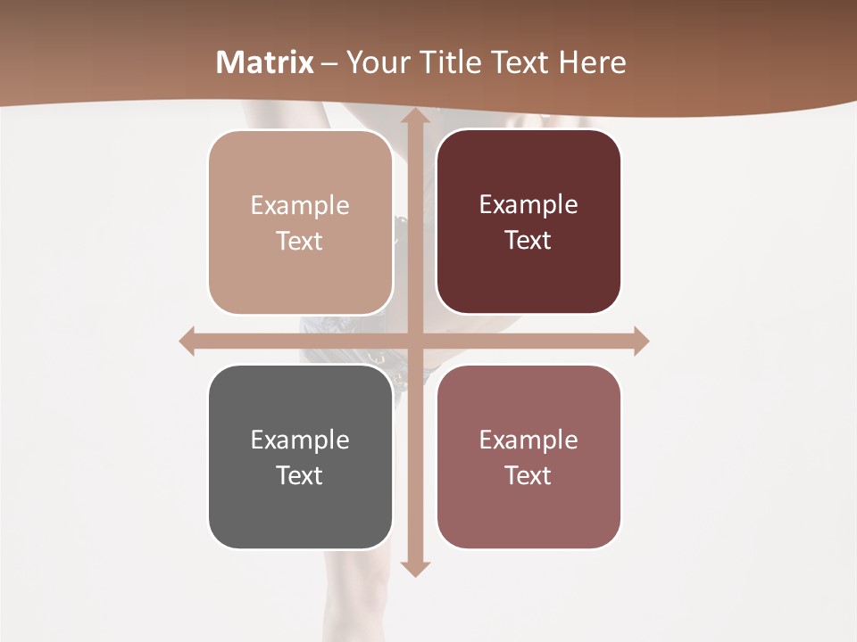 Active Ballet Sensuality PowerPoint Template