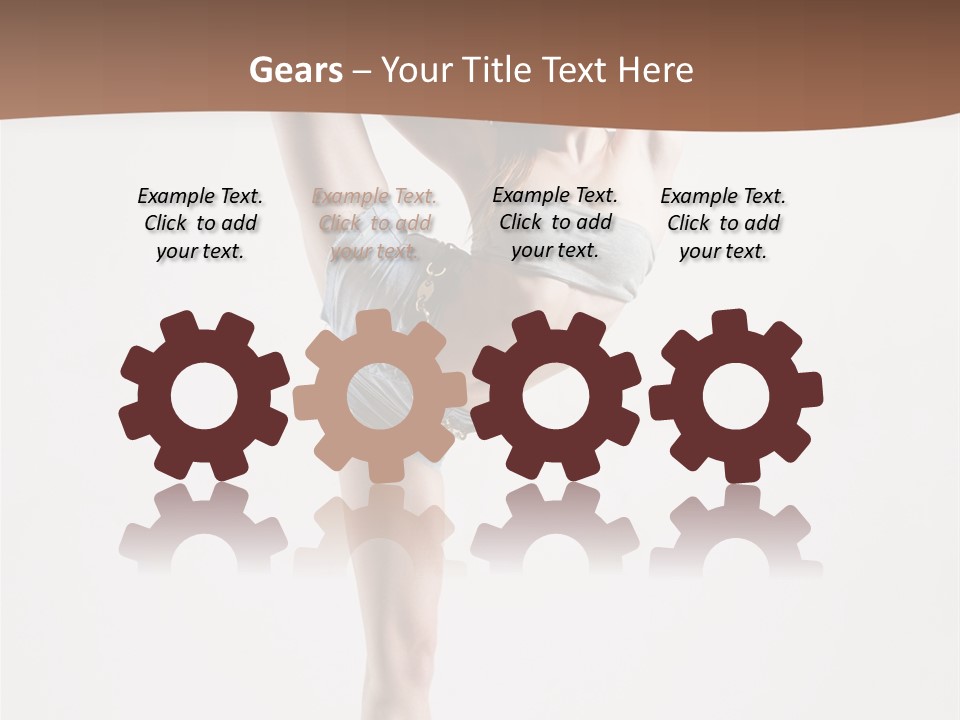 Active Ballet Sensuality PowerPoint Template