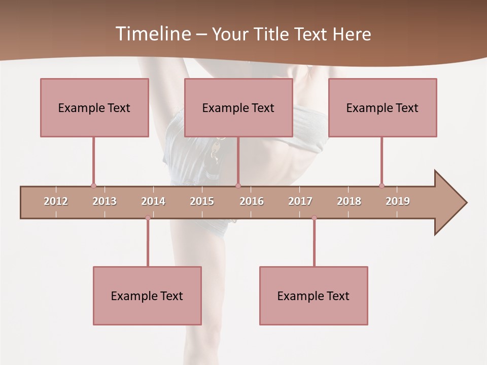 Active Ballet Sensuality PowerPoint Template
