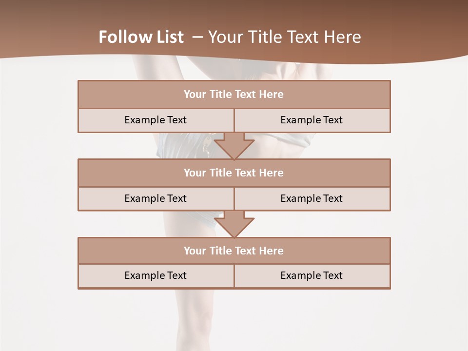 Active Ballet Sensuality PowerPoint Template