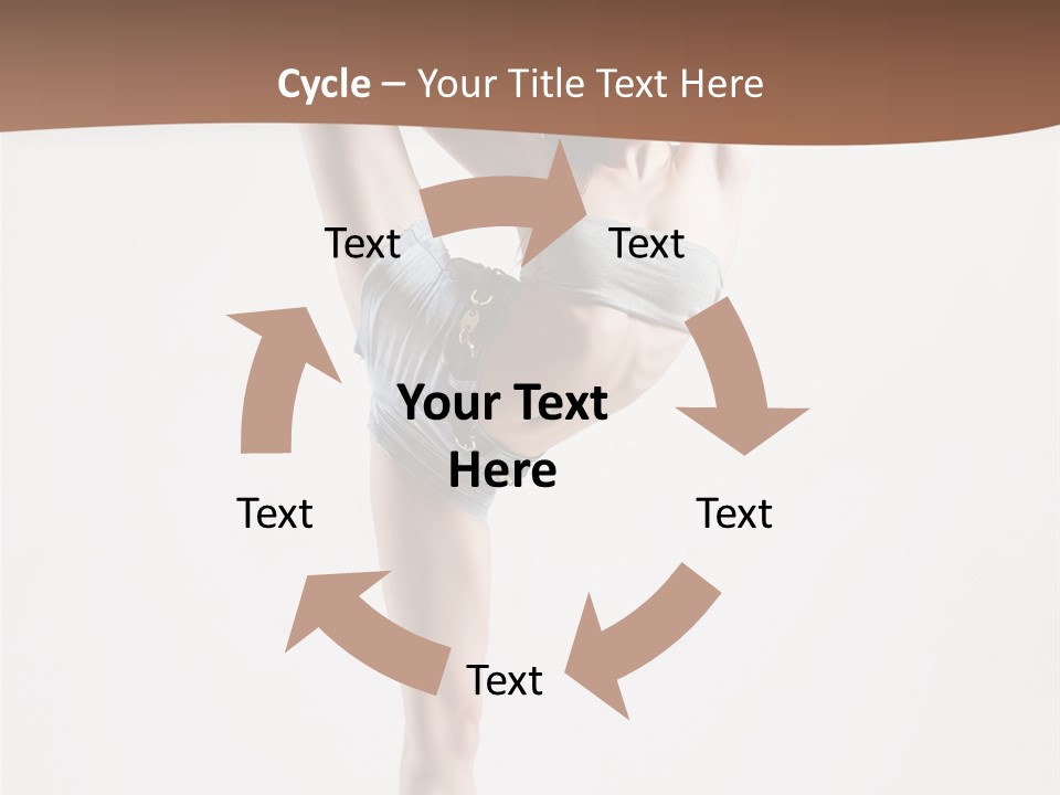 Active Ballet Sensuality PowerPoint Template