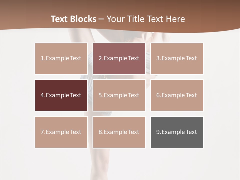 Active Ballet Sensuality PowerPoint Template