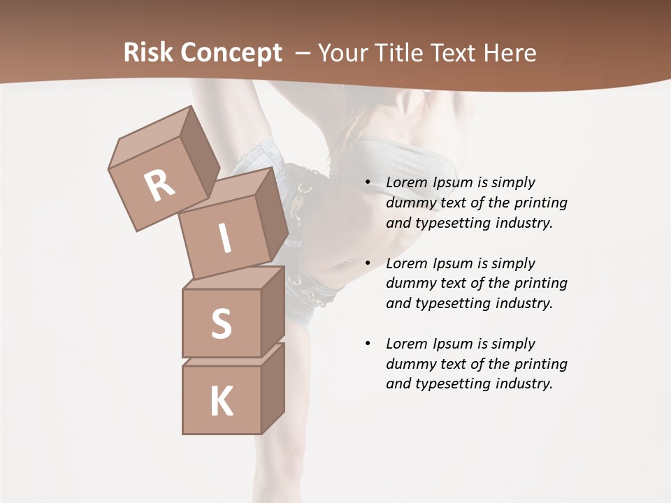 Active Ballet Sensuality PowerPoint Template