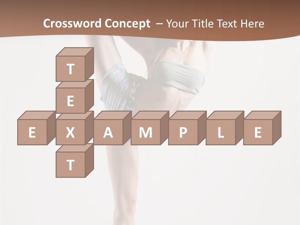 Active Ballet Sensuality PowerPoint Template