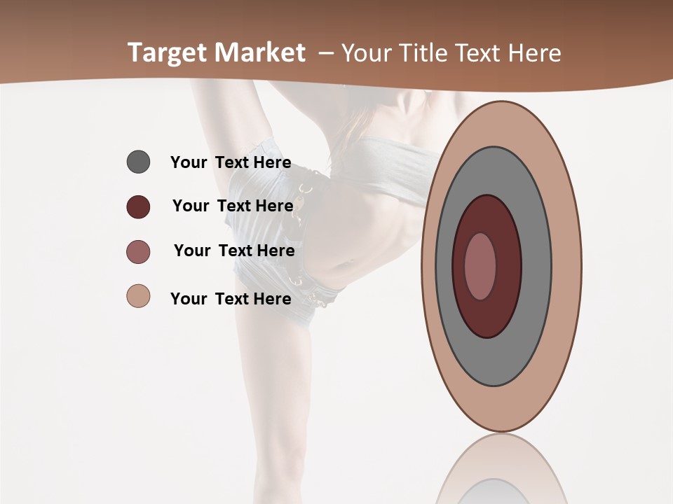 Active Ballet Sensuality PowerPoint Template